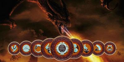 Fire and destiny Theme 포스터