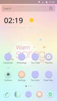 Warm Spring Theme ภาพหน้าจอ 1