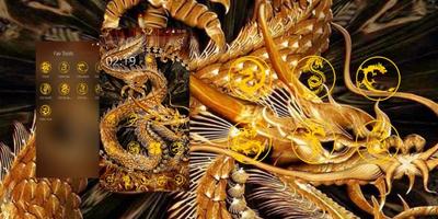 Poster Gold Dragon