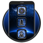 Orbitor Dark Space Tech Theme icône