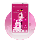 APK Pink Love Theme CM Launcher