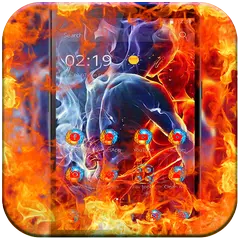 Theme Fire Flame Lover APK download