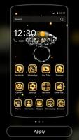 Gold Football Theme Diamond 포스터