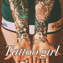 Girl Tattoo Arm Cool Theme APK