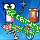 Cute 22 Century Magic Items Theme ícone