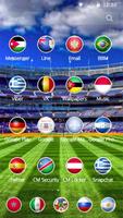 Soccer 2016 theme capture d'écran 2