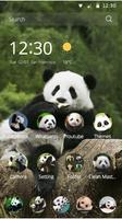 Cute Chinese Fat Animal Panda Theme Affiche