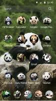 Cute Chinese Fat Animal Panda Theme capture d'écran 2