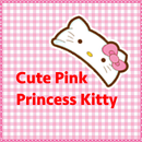 Pink Princess Kitty Theme aplikacja
