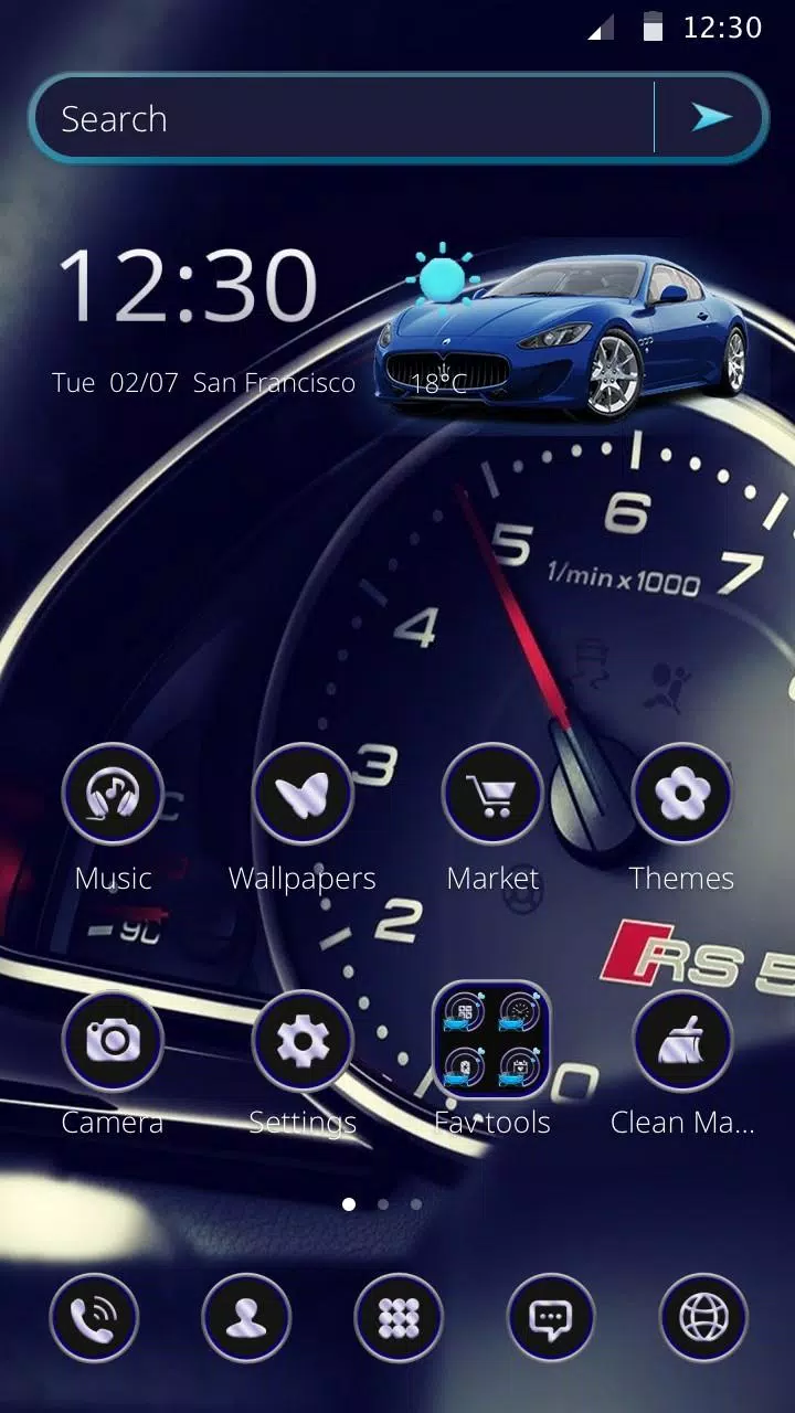 Tema Mobil Speedometer APK untuk Unduhan Android