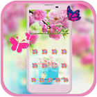 цветок Тема pink flower иконка