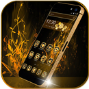 Luxury Gold Theme Gold Rose APK