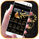 Thème or noir gold APK