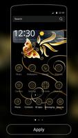 پوستر Black Gold Theme Business Gold