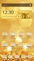 Luxury Gold Theme Deluxe اسکرین شاٹ 3