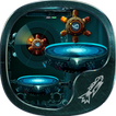 Dark machine iron theme