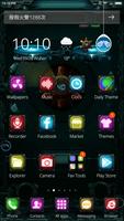 Dark machine iron theme الملصق