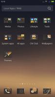 سمة عامة Twilight CM Launcher تصوير الشاشة 1