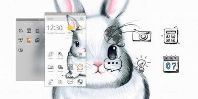 Rabbit DIY Theme पोस्टर