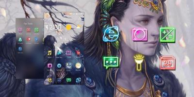 Pretty Loki Theme الملصق