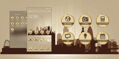 London Theme الملصق