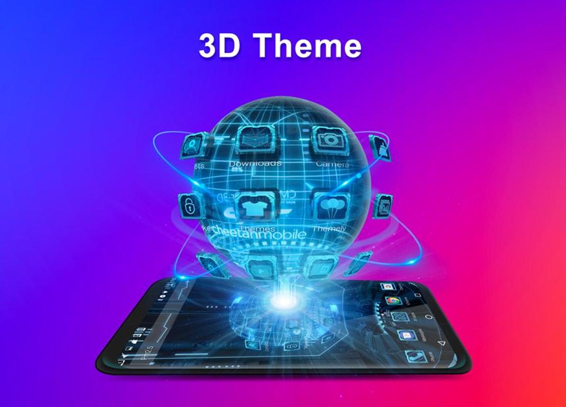 CM Launcher 3D - Theme, Wallpapers, Efficient APK Download ...