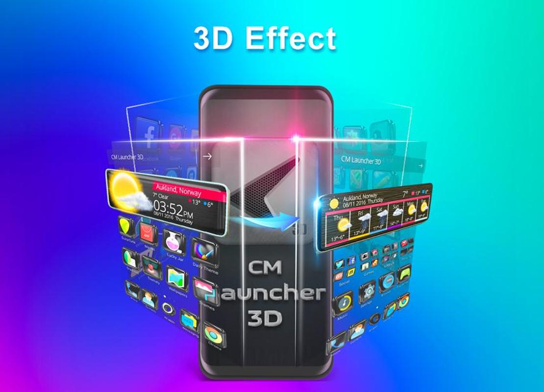 CM Launcher  3D Themes Wallpapers  APK Download Free 