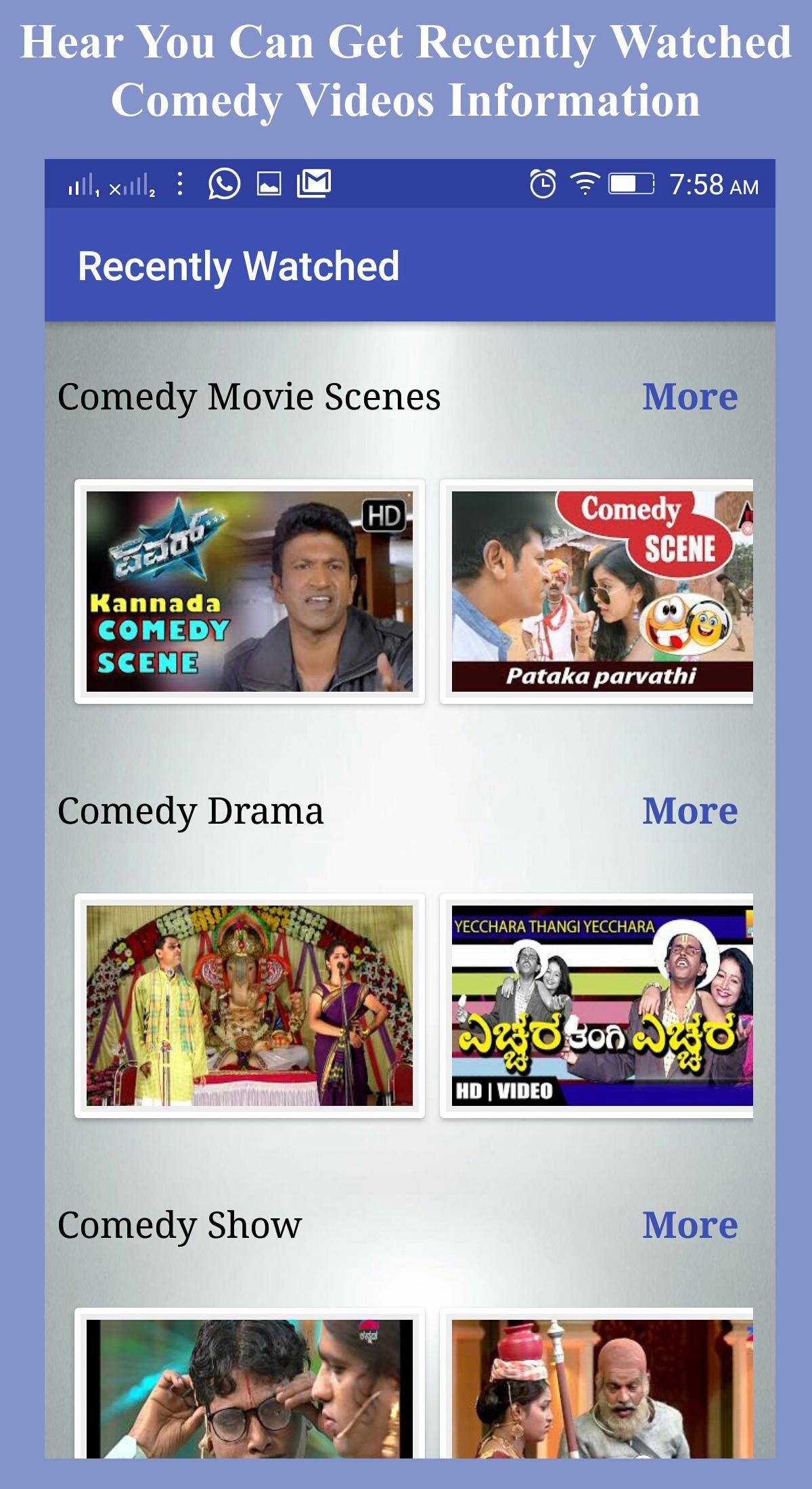 Kannada Comedy Videos: Drama, Shows, Prank Call APK pour Android Télécharger