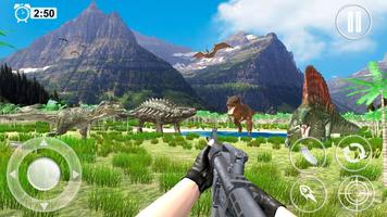 Wild Dinosaur Hunting Survival World الملصق