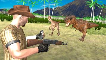 Wild Dinosaur Hunting Survival World Ekran Görüntüsü 1