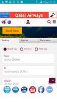Qatar Airways - Cheap & Best Airlines -Book Flight تصوير الشاشة 1