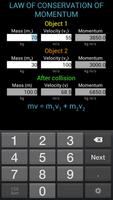 Momentum Calculator screenshot 1