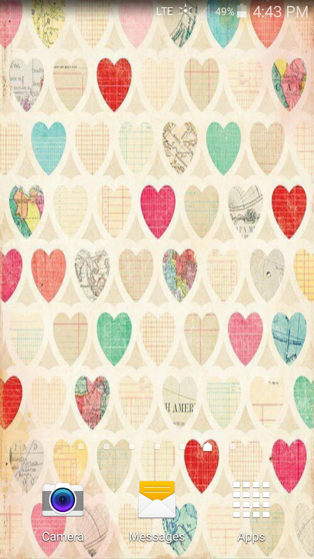 Indie heart wallpaper