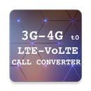 3G&LTE-4G to VoLTE call helper APK