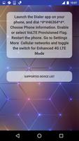 3G&LTE-4G to VoLTE call helper capture d'écran 2