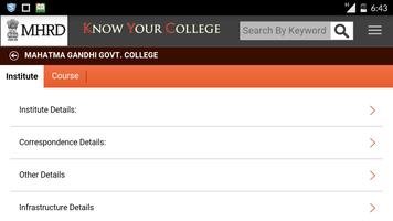 Know Your College (KYC) capture d'écran 1