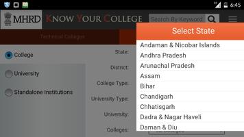 Know Your College (KYC) captura de pantalla 2