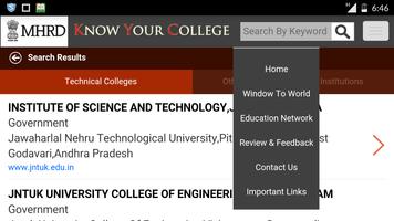 Know Your College (KYC) captura de pantalla 3