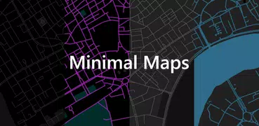 Minimal Maps - Themed Map Wallpapers