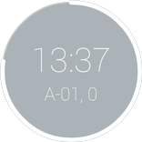 Decimal Time Clock Widget