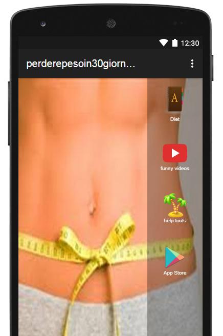 perdi peso in 30 giorni apk