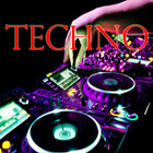 Techno dance radio icône