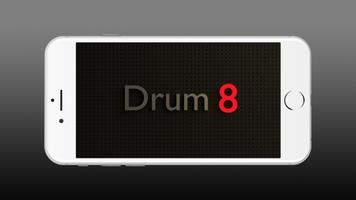 Drum 8 Affiche