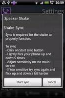 Speaker Shake capture d'écran 1