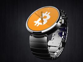 Bitcoin WatchFace - Cryptocurr plakat