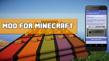 Lucky Block Race Mod for MCPE imagem de tela 1