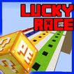 Lucky Block Race Map MCPE