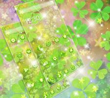 Suerte trébol tema Lucky Clover captura de pantalla 1