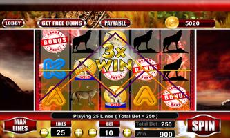 WIld Wolf Slot Casino capture d'écran 2