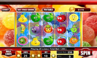 Poster Fruit Frenzy Slot Machine